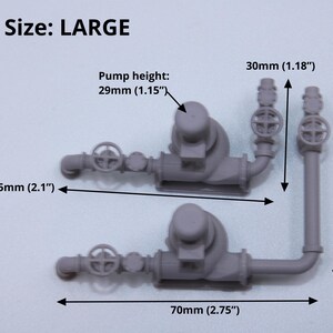 Industrial Pump Set With Piping – 2 Units - All Scales - Etsy
