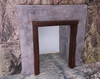 HO Scale Rocky Tunnel Portal – Resin Model Railroad Diorama
