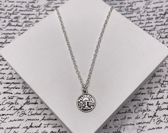 Libra Star Sign Zodiac Silver Chain Necklace Pendant Jewellery Gift