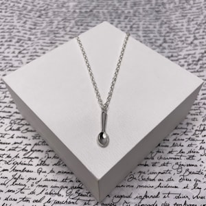 Sked Silverkedja Halsband Hänge Smycken Gåva
