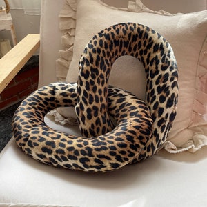 Cheetah Chain Link Wild Collection Decorative Pillow for Interior Design