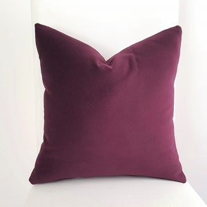 Purple Velvet Pillow Cover|Purple Pillow Cover|Purple Cushion Case 18x18