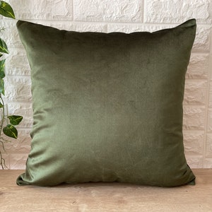Green Velvet Pillow Cover,Green Pillow Case,Green Home Decor