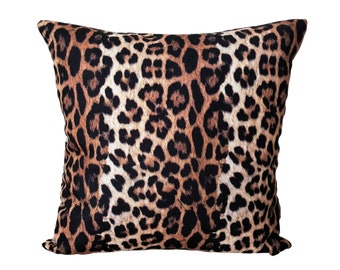 Cheetah Animal Print Velvet Pillow Covers 12x20