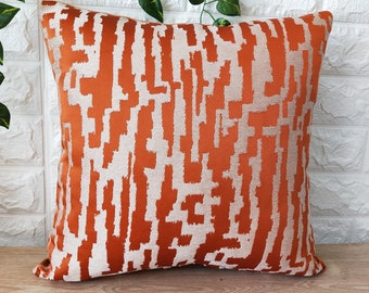 Burnt Orange Pillow Covers