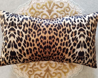Cheetah Velvet Pillow Coverdecorative Pillowsleopard Print Etsy