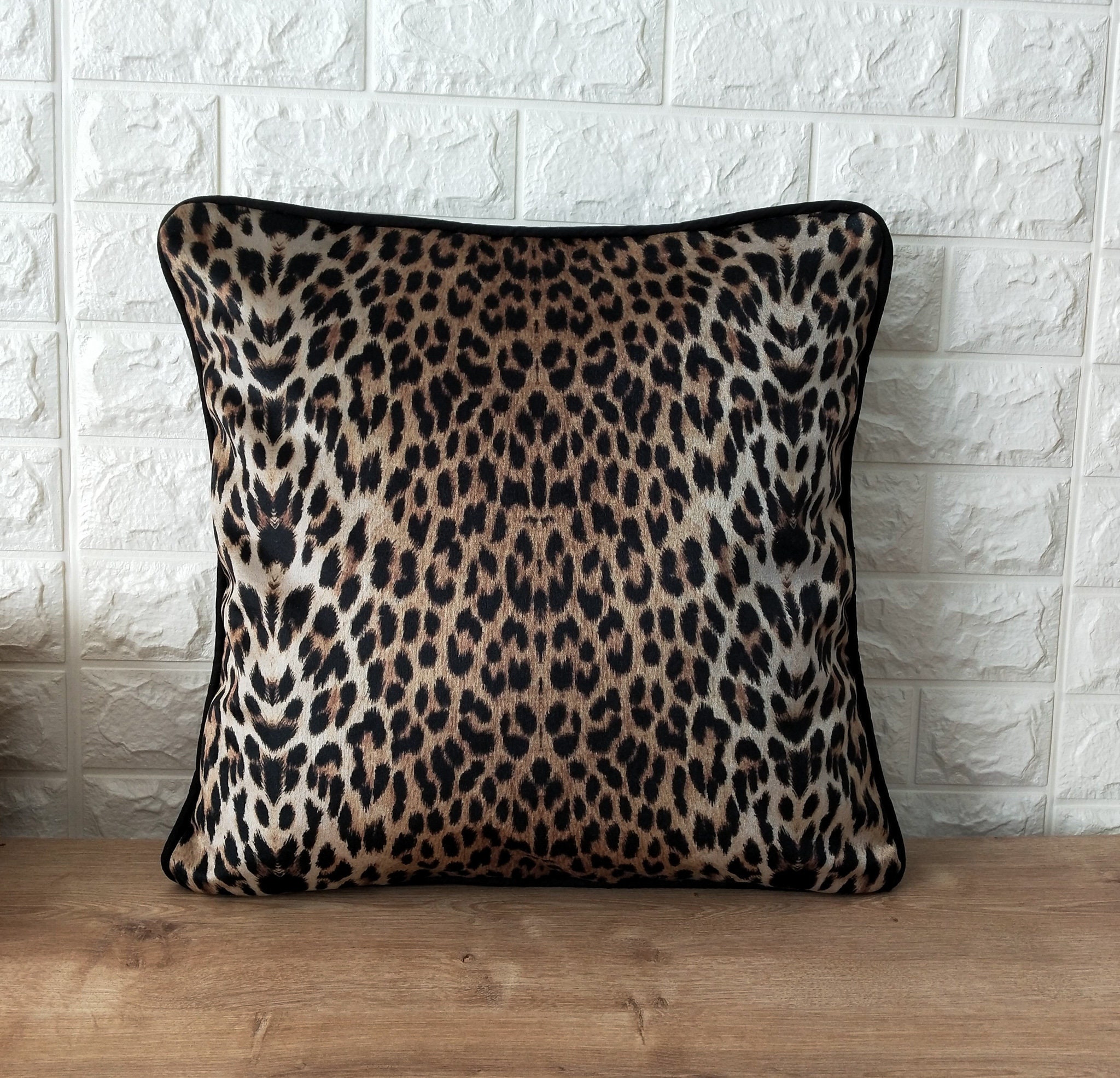 Cheetah Velvet Pillow CoverWild Decorative PillowsLeopard Etsy