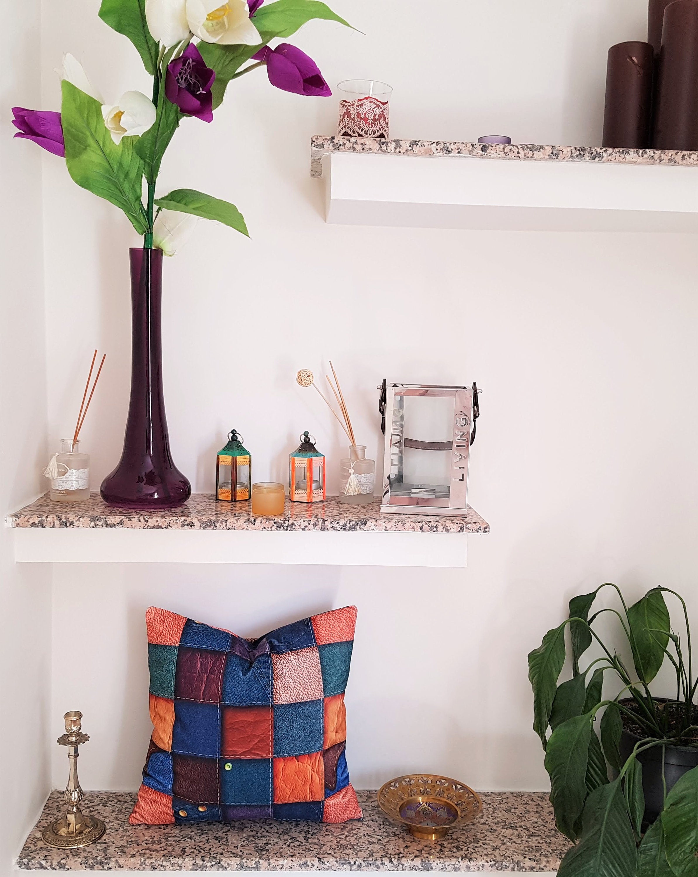 Funda de almohada al aire libre almohadas de patchwork | Etsy