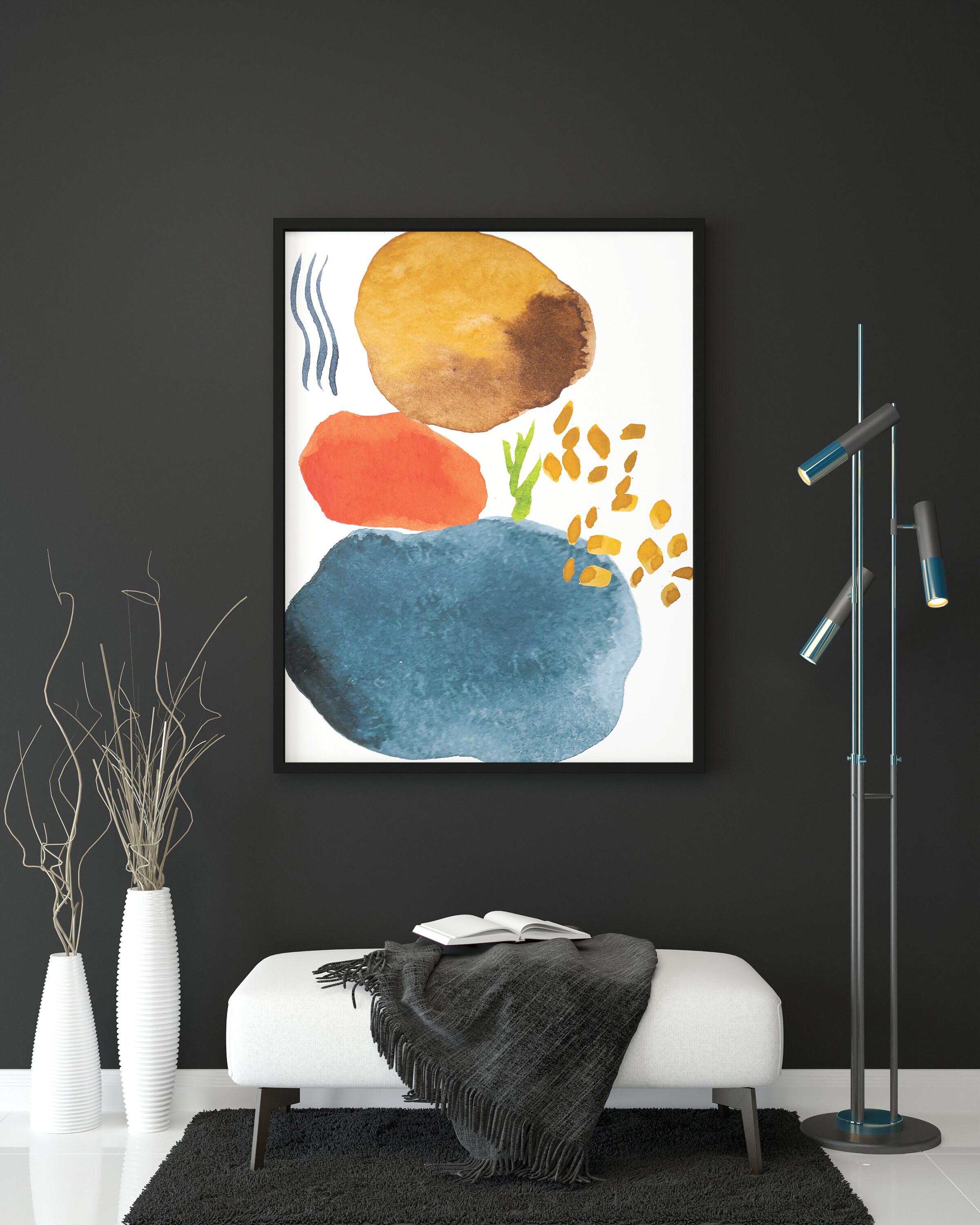 Abstract Digital Prints Wall Art-Instant Download Printable | Etsy