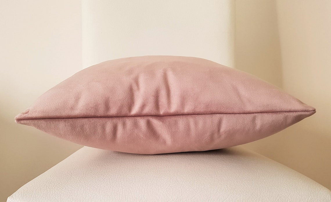 Light Pink Velvet PillowDecorative PillowsLight Pink Pillow Etsy