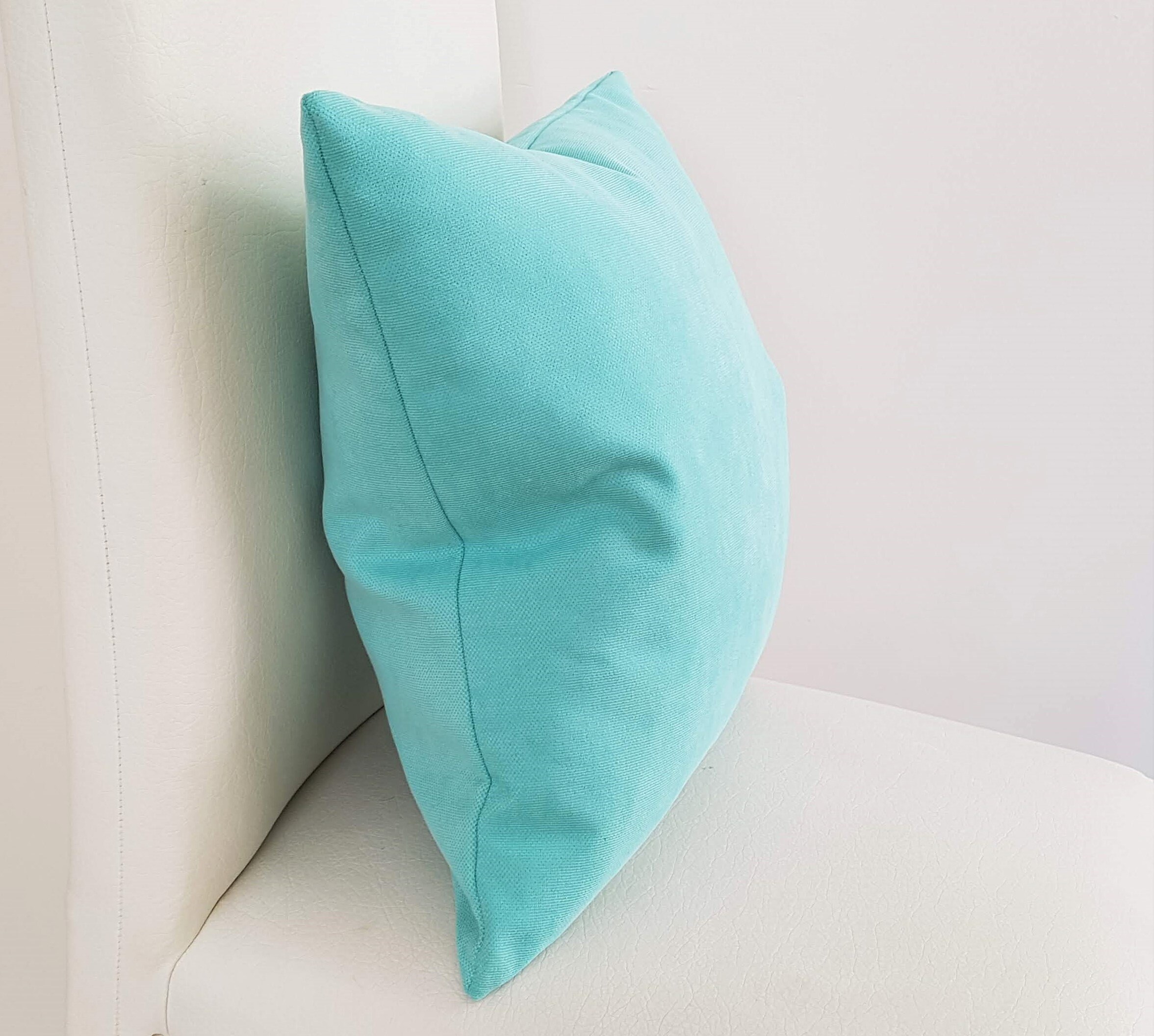Sky Blue Velvet Pillow CoversLight Blue Decorative Etsy