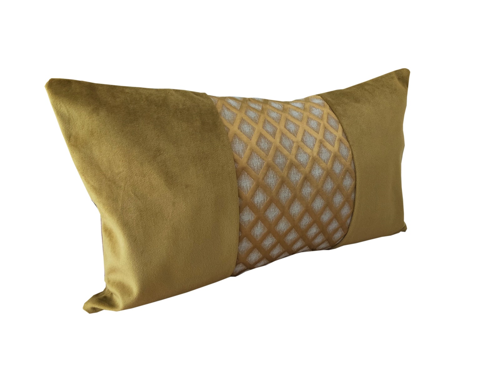 YellowGold Lumbar Pillow Covers 12x2012x2412x26Luxury Etsy