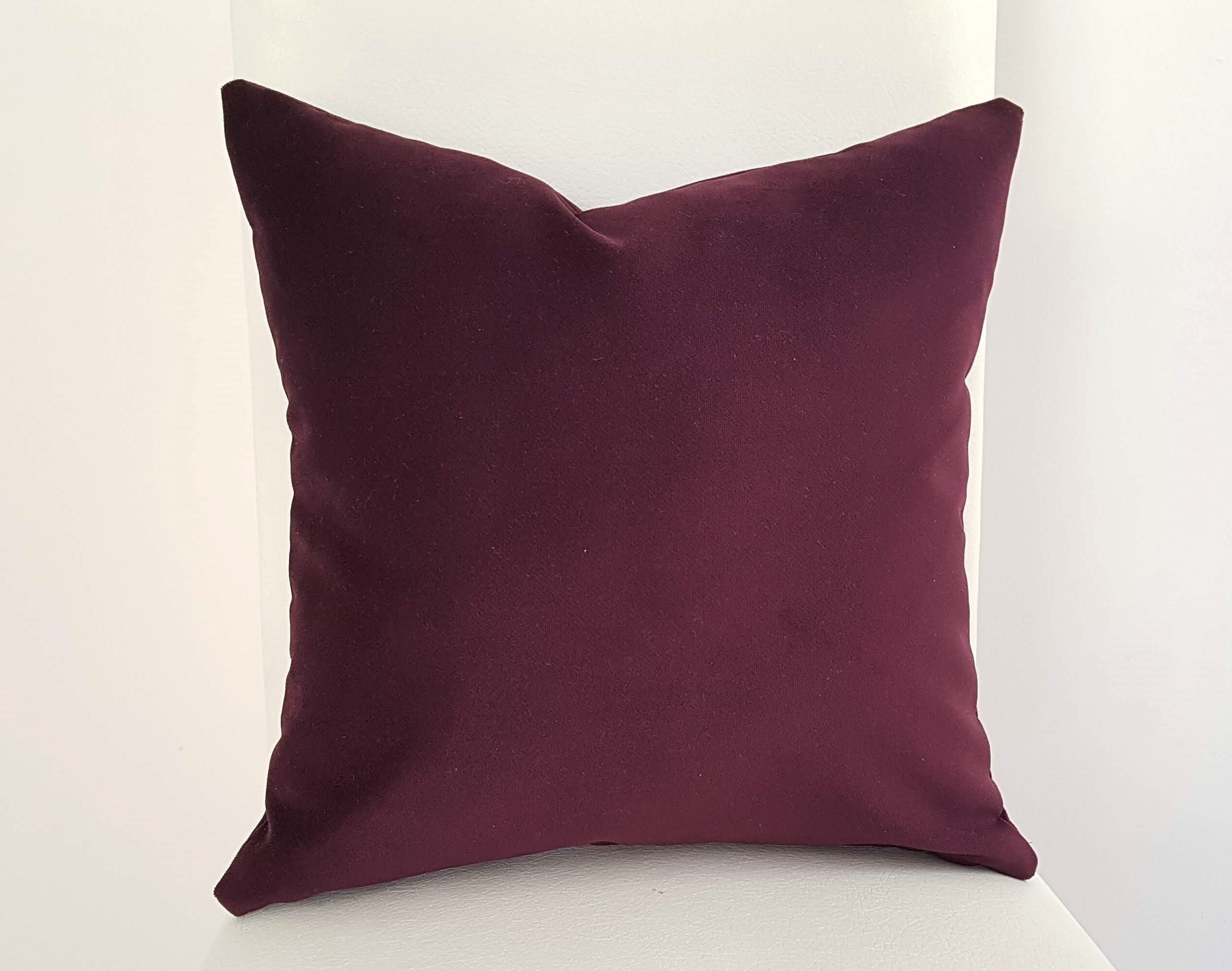 Purple Designer Greek Key Velvet Pillow CoversPremium Quality Etsy
