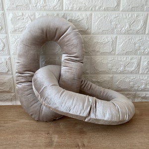 Silver Chain Link Pİllow, Link Pillow for Home Decoration, New Trend Home Design