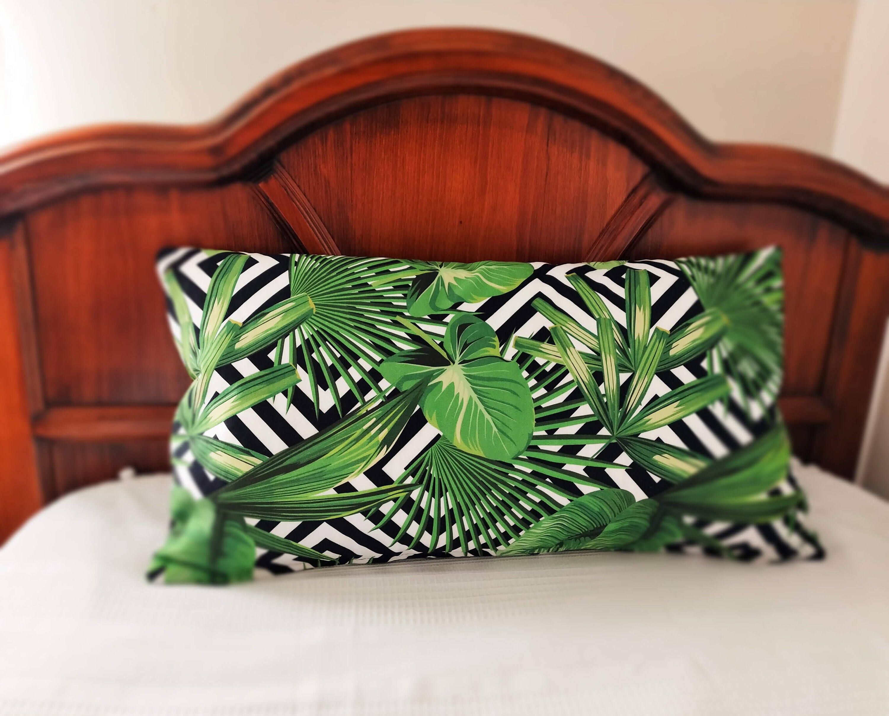 Jungle Print Bed Runner Set With Decorative Digital Print Etsy