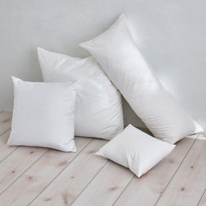 Outdoor Pillow Inserts,Choose your size,Cotton or Polyester Fabric,18x18x20x20