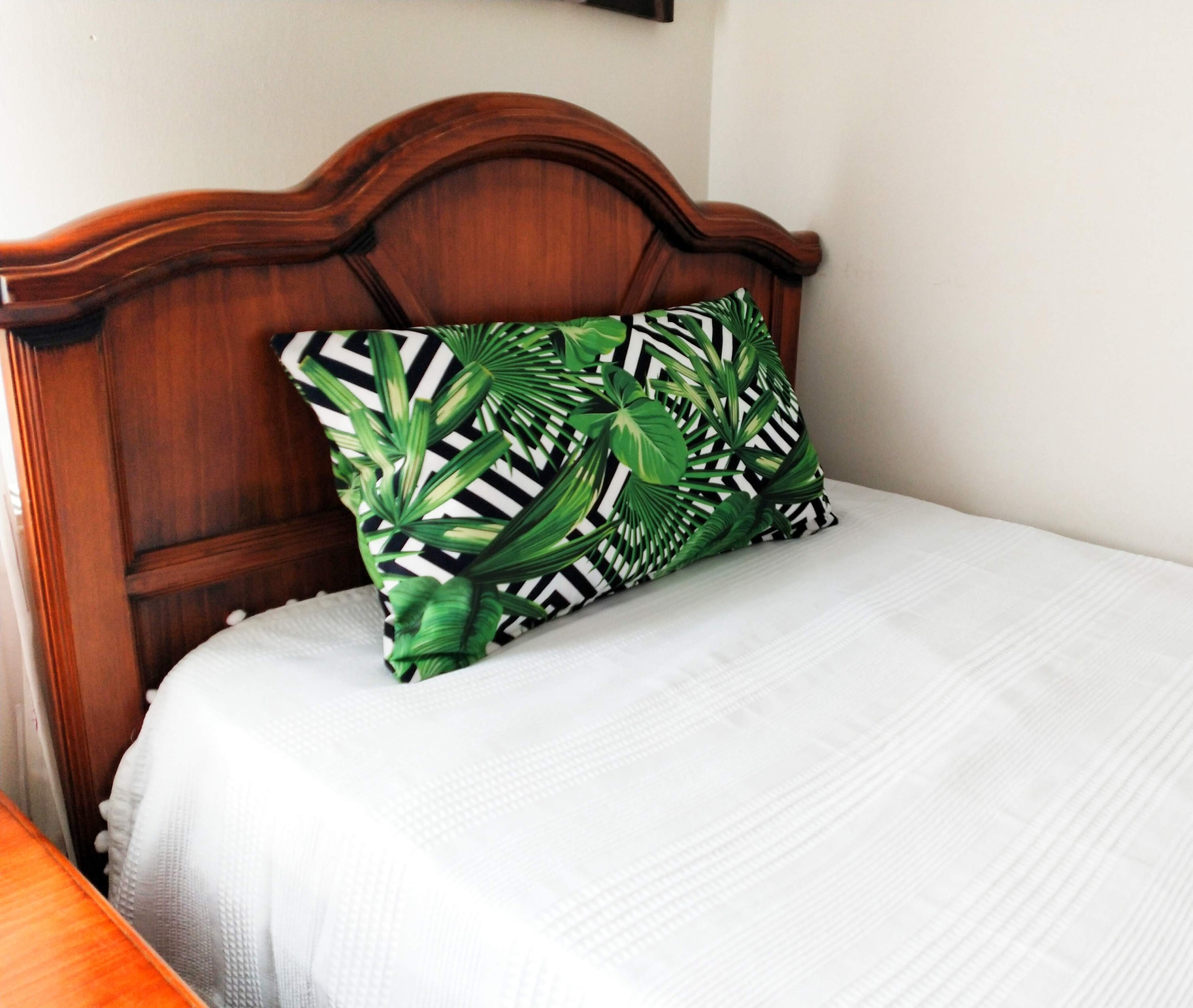 Jungle Print Bed Runner Set With Decorative Digital Print Etsy