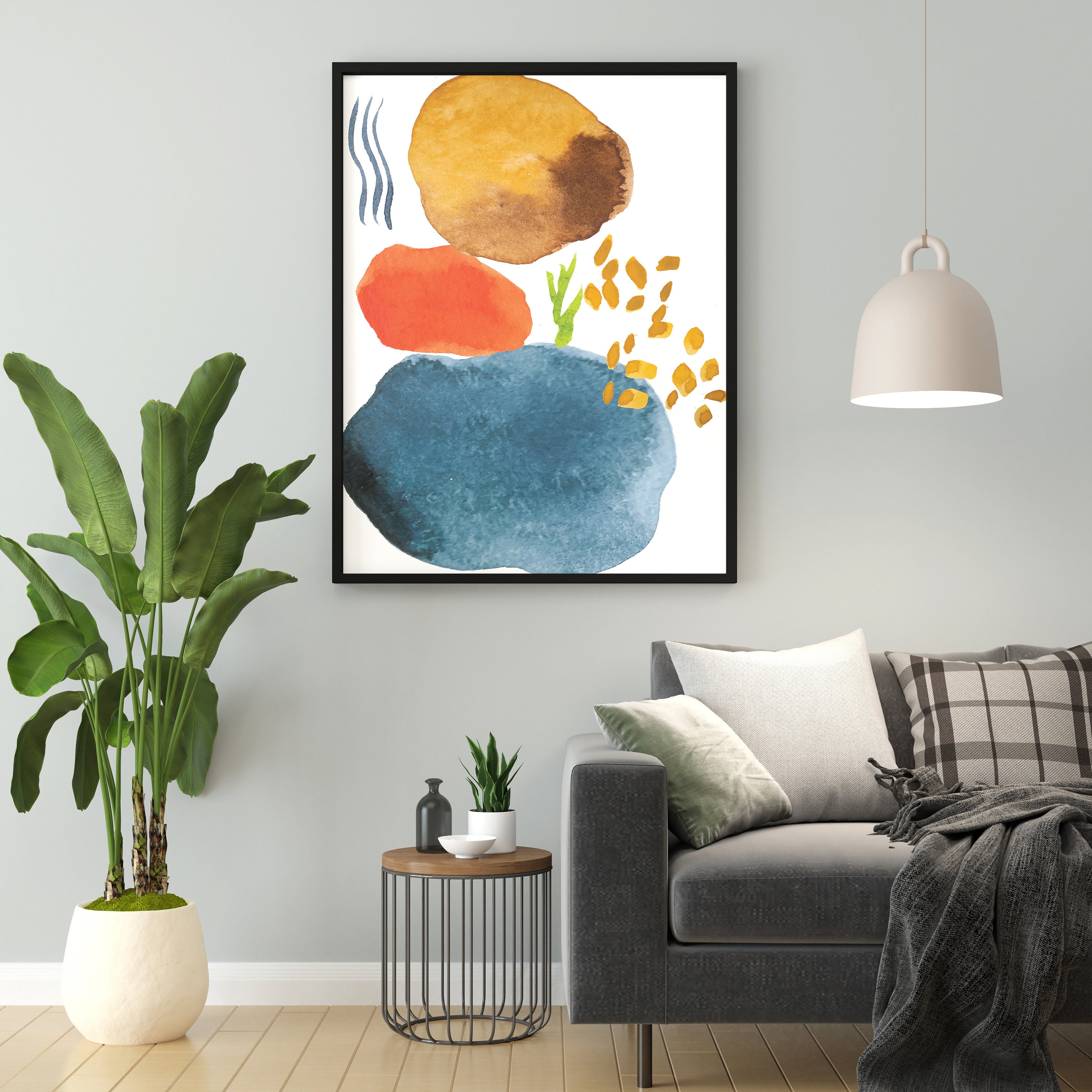 Abstract Digital Prints Wall Art-Instant Download Printable | Etsy