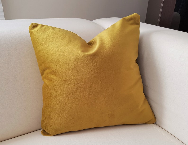 Luxury Gold Velvet Throw Pillow Unique Gold Pillow Cover Etsy