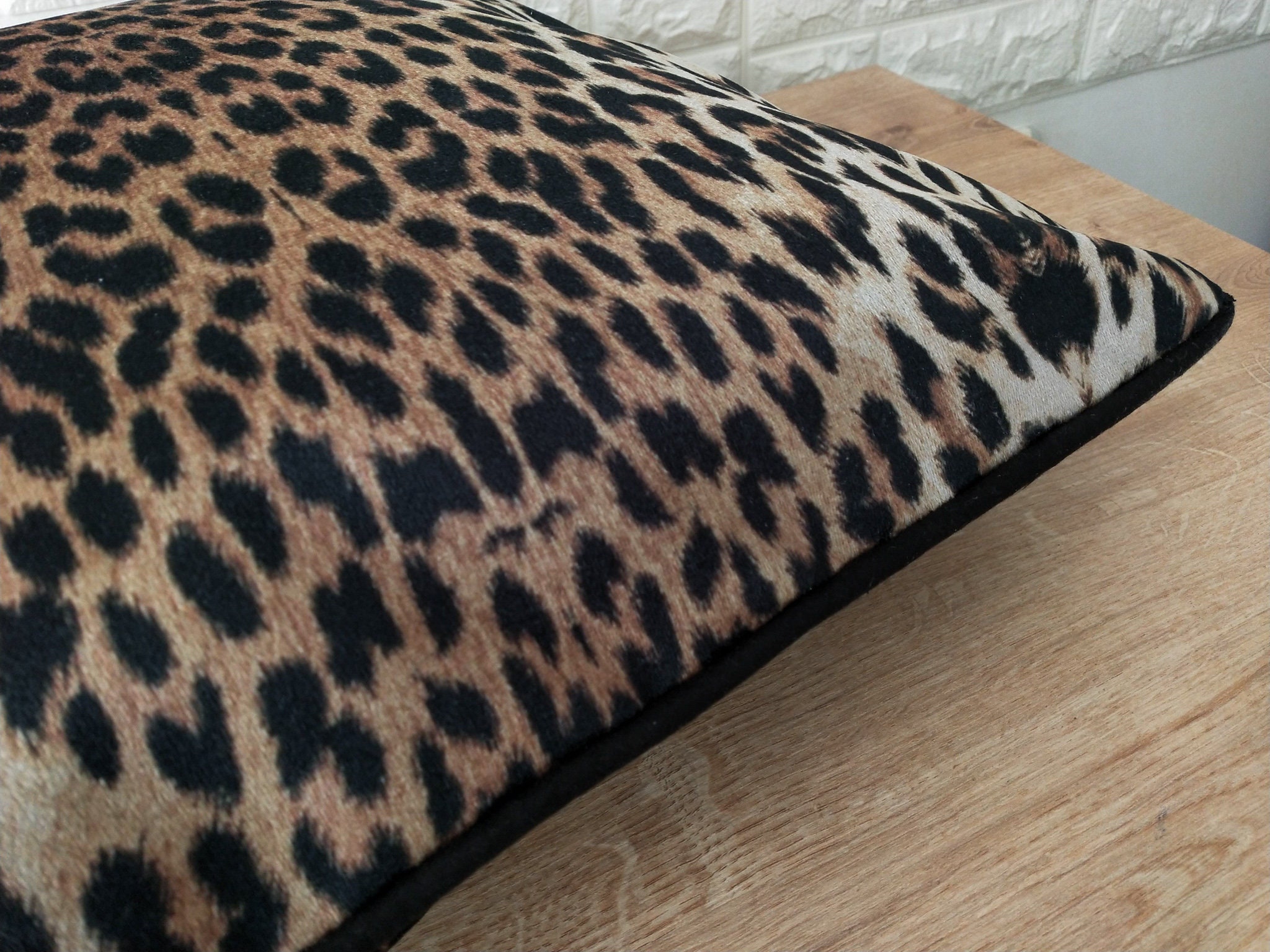 Cheetah Velvet Pillow CoverWild Decorative PillowsLeopard Etsy