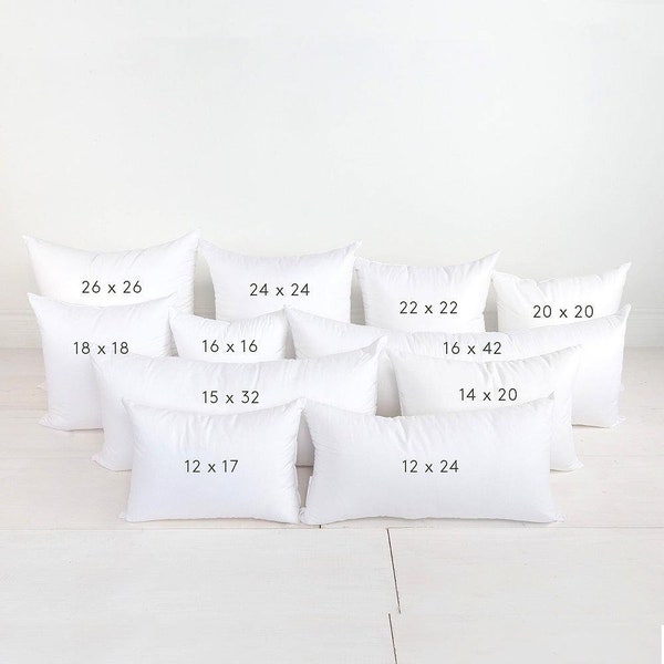 Outdoor Pillow Inserts Etsy