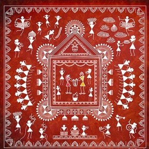 Warli Painting Etsy UK