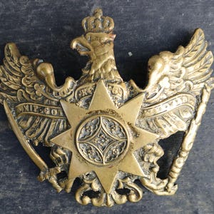 ww1 Prussian German Helmet Plate