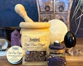 Dark Moon Magick Herbal Incense Blend | Release, Shadow Work & Transformation for Lunar Rituals, Healing and Inner Renewal, Lunar Witchcraft