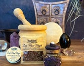 Dark Moon Magick Herbal Incense Blend | Release, Shadow Work & Transformation for Lunar Rituals, Healing and Inner Renewal, Lunar Witchcraft
