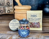 Full Moon Enchantment Herbal Blend Witchcraft Supplies, Manifestation & Lunar Power Incense for Rituals, Spellwork and Celebrating Abundance