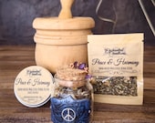 Peace & Harmony Loose Incense Herbal Blend – Handcrafted Magick for Serenity, Emotional Healing, Energy Cleansing and Spiritual Balance