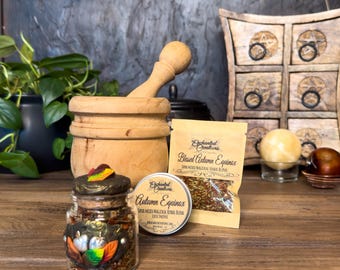 Autumn Equinox Blessings Herbal Incense Blend | Harvest Ritual Herbs for Balance, Gratitude & Abundance Magick, Mabon Sabbat Altar Incense