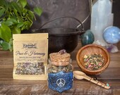 Peace & Harmony Loose Incense Herbal Blend – Handcrafted Magick for Serenity, Emotional Healing, Energy Cleansing and Spiritual Balance