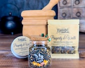 Prosperity and Wealth Herbal Incense Blend | Abundance, Opportunity and Success Spells for Money Magick Rituals, Witchy Gifts
