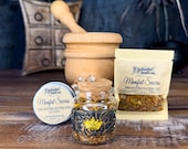 Manifest Success Handcrafted Loose Incense Herbal Blend – Achieve Goals, Prosperity, Abundance, Remove Obstacles & Grow Personal Empowerment