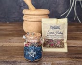 Sacred Healing Herbal Incense – Handcrafted for Reiki, Energy Work, Meditation & Healing. Spiritual Loose Incense Herb Blend for Rituals