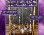 Spiritually Empowered Handcrafted Pendulum of Copper Wire Wrapped Red Agate for Divination, Magick, Healing, Aura Cleansing and Chakra Work.