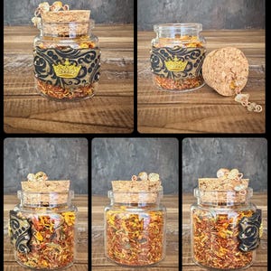Manifest Success Herbal Incense Blend | Hand-Blended Manifestation Incense for Confidence & Success 2 oz Artisan Jar