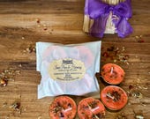 Inner Peace & Harmony Tealight Candle Set – Handcrafted Beeswax with Amethyst and Herbs for Self-Love, Emotional Balance, Spiritual Growth