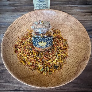Manifest Success Herbal Incense Blend | Hand-Blended Manifestation Incense for Confidence & Success bild 3