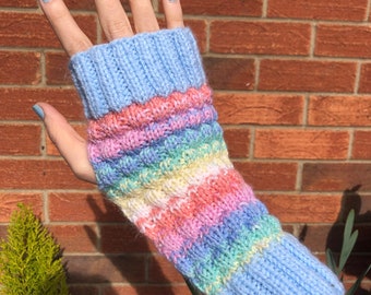 Rainbow hand warmers