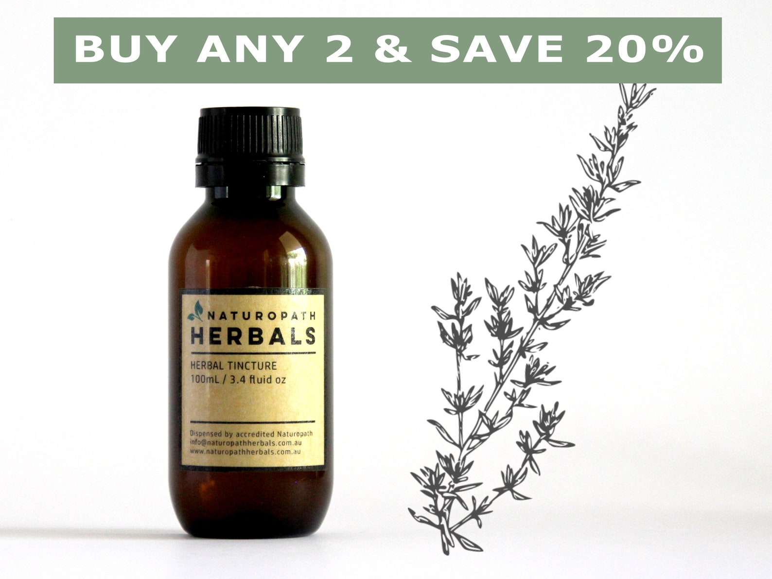 THYME Thymus vulgaris Herbal Tincture Liquid Extract 11 Etsy