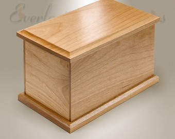 EVR Memories Grote Elzen Crematie-urn - Gemaakt in Montana - VS - Houten urn voor as