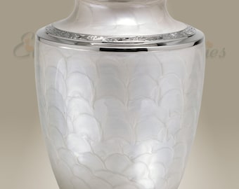 EVR Memories Pearl Beauty Cremation Urn - Urn for Ashes