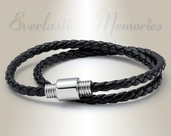 EVR Memories Stainless Steel Reverent Bracelet Cremation Jewelry - Cremation Bracelet - Ships From The USA