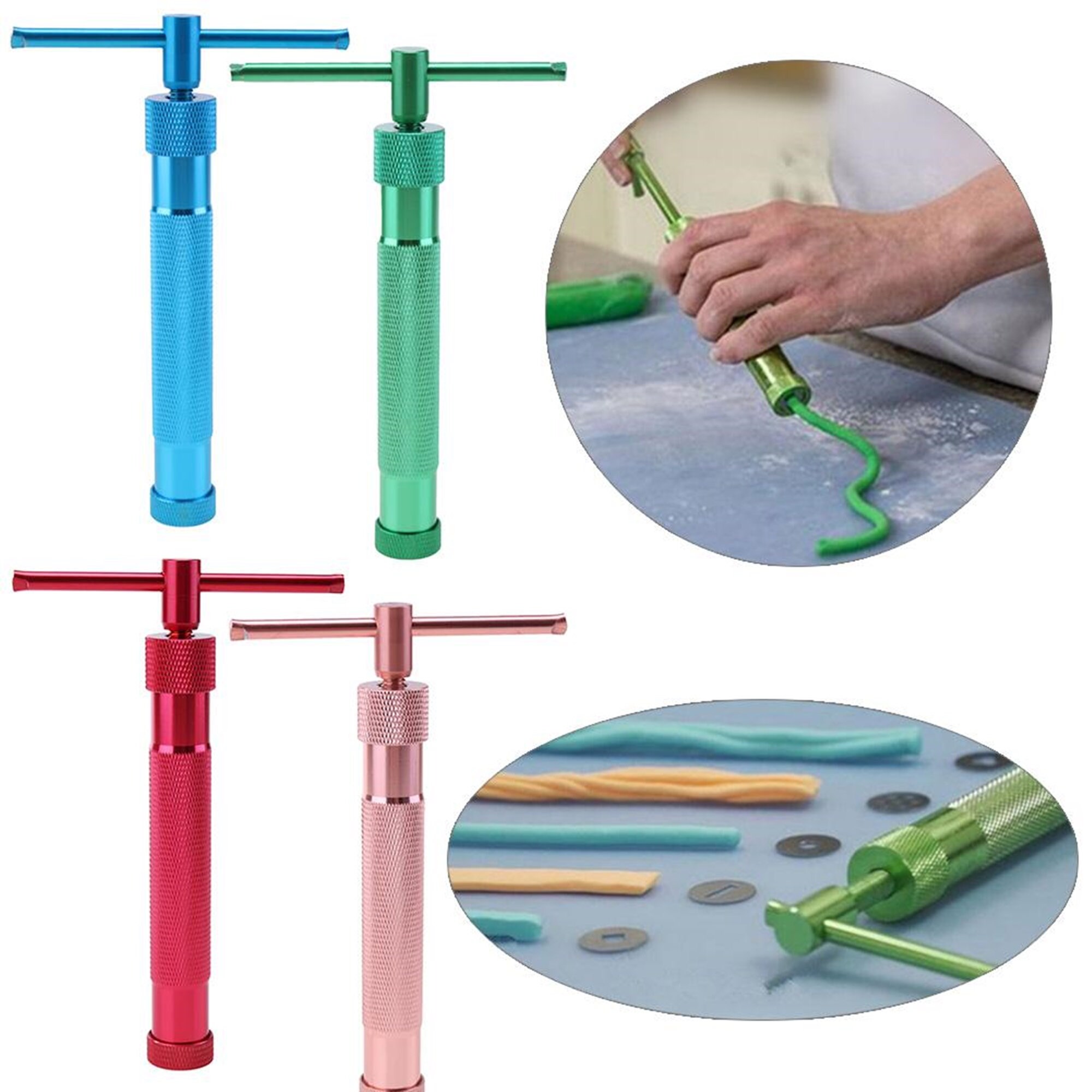 Clay Extruder / Clay Gun With 20 Discs Polymer Clay Tools / Fondant -   Norway