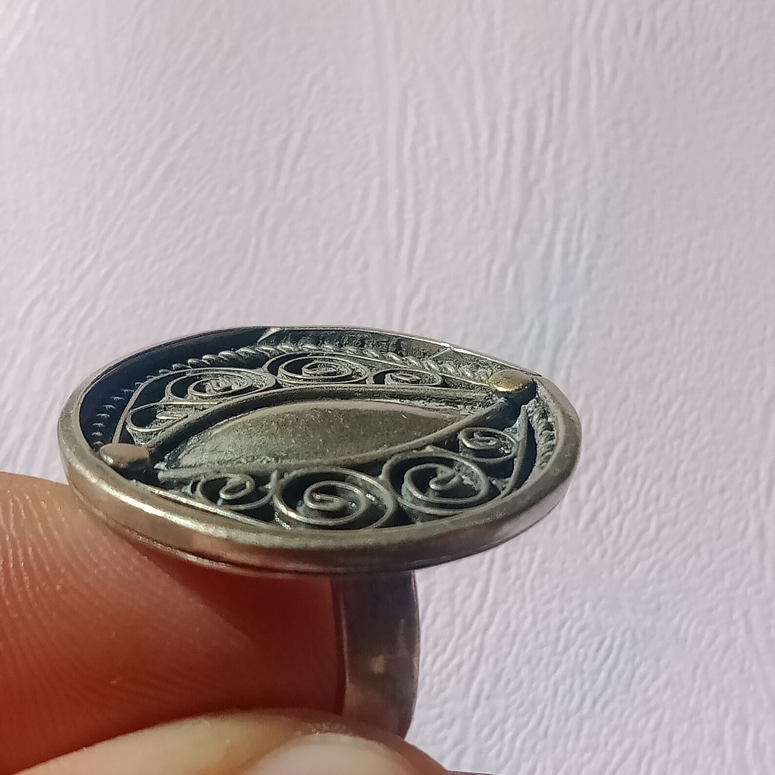 Authentic Vikings. Viking Ring. Ancient Ring Silvered Jewelry Etsy