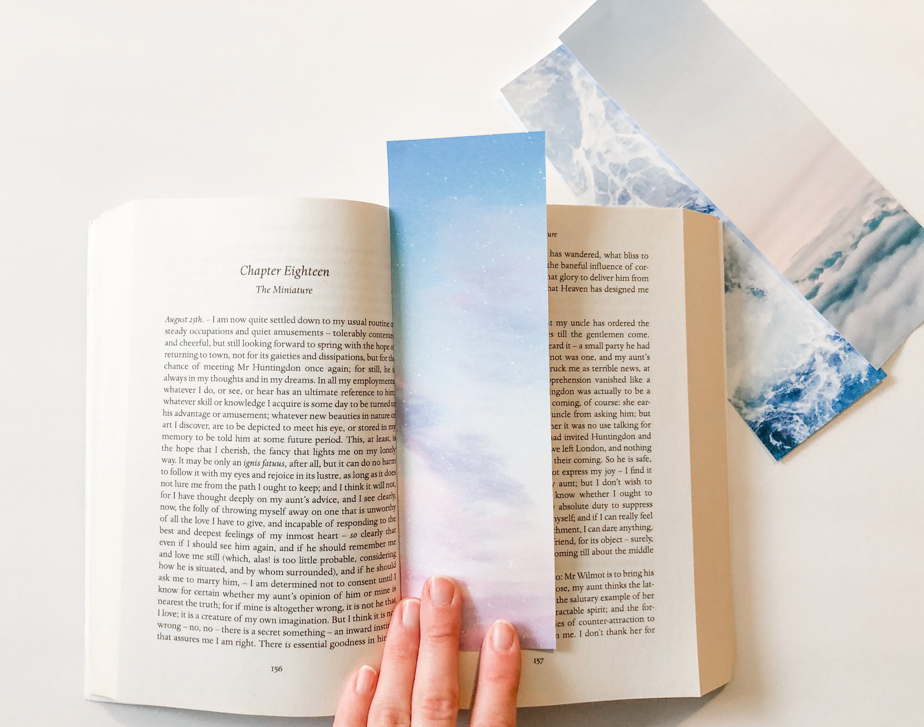 Set of 3 Aesthetic Bookmarks Pastel Bookmarks Gifts for Etsy