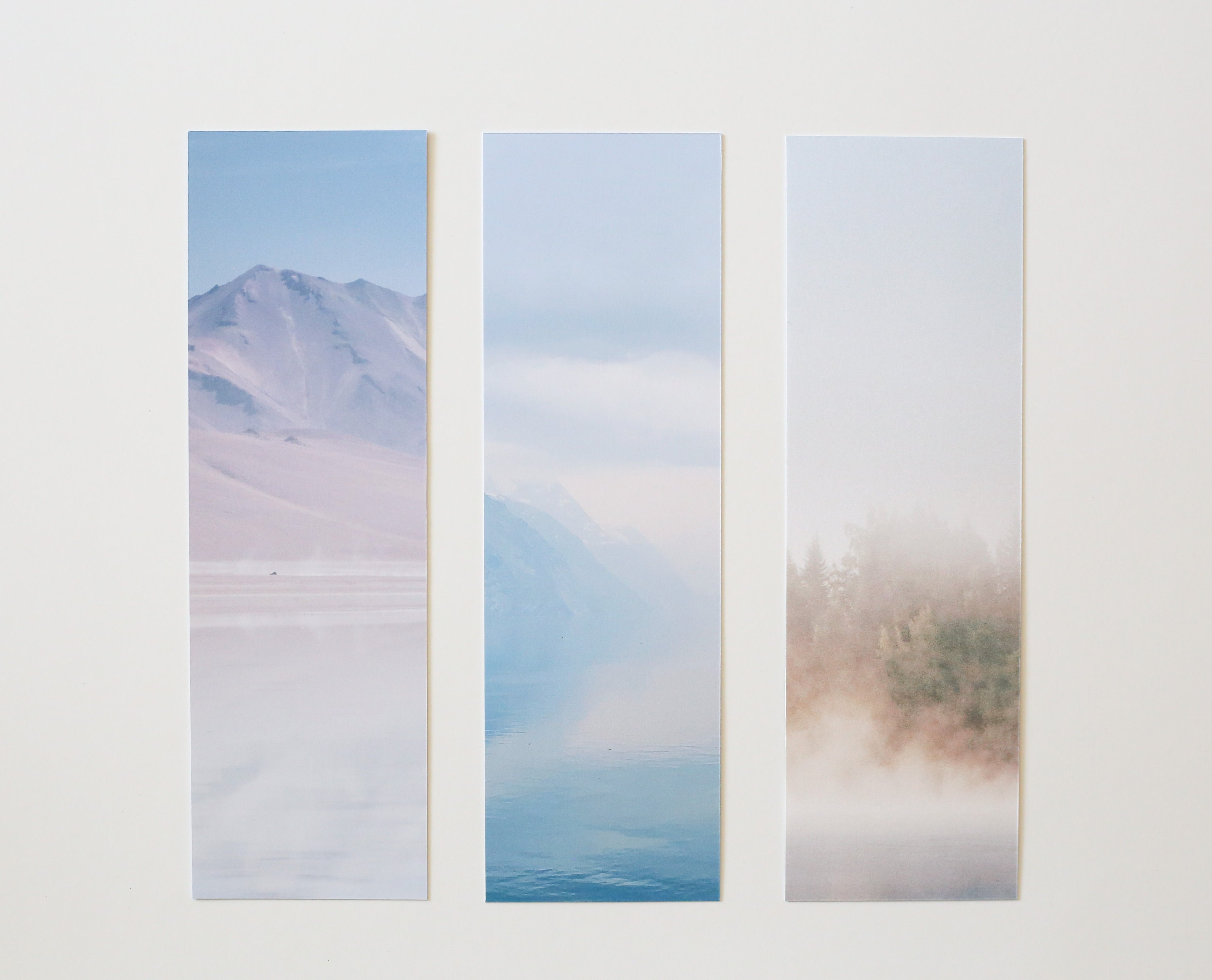 Set of 3 Bookmarks landscapes Aesthetic Bookmarks Gifts - Etsy