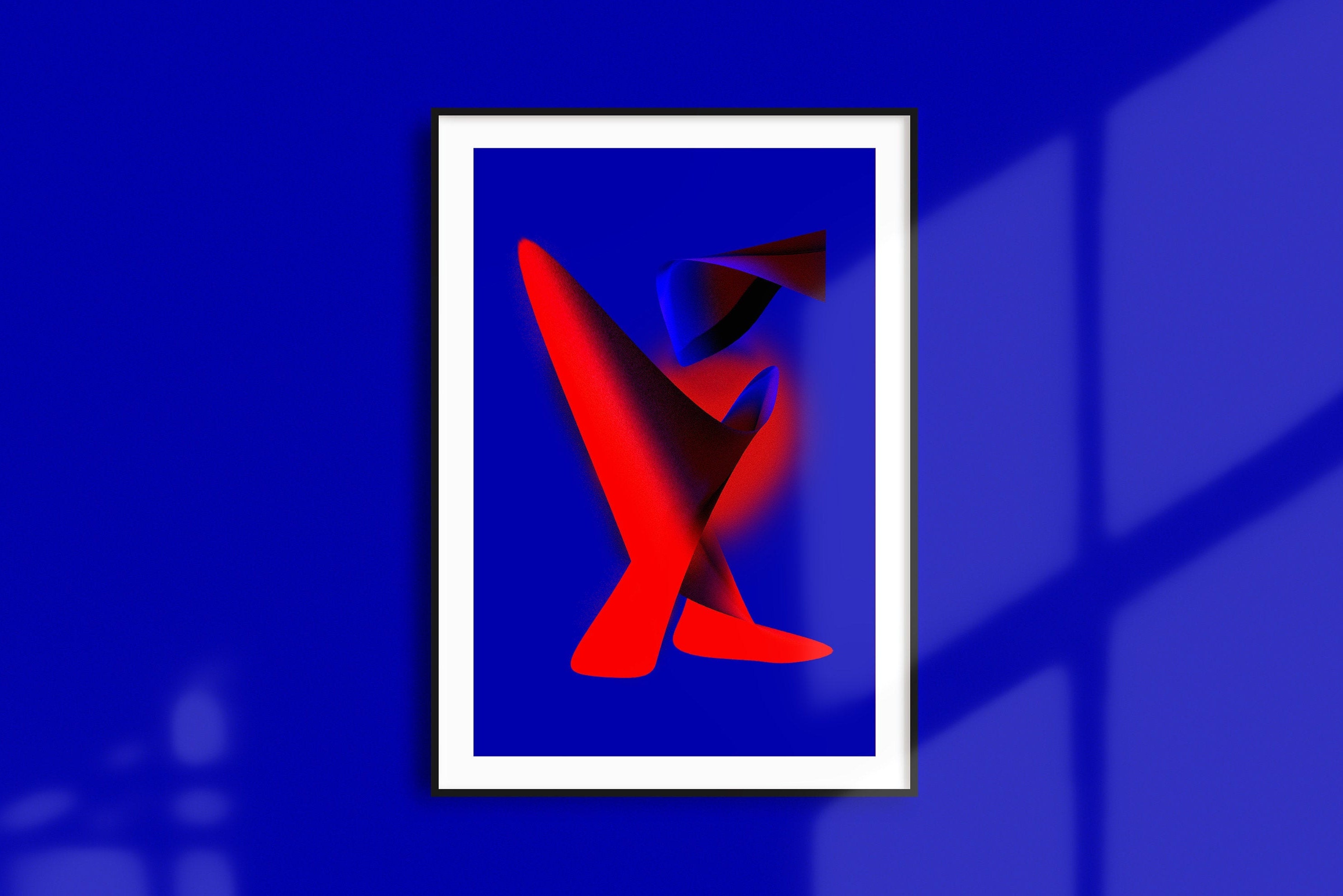 Let It Happen - Néon Art Abstrait.